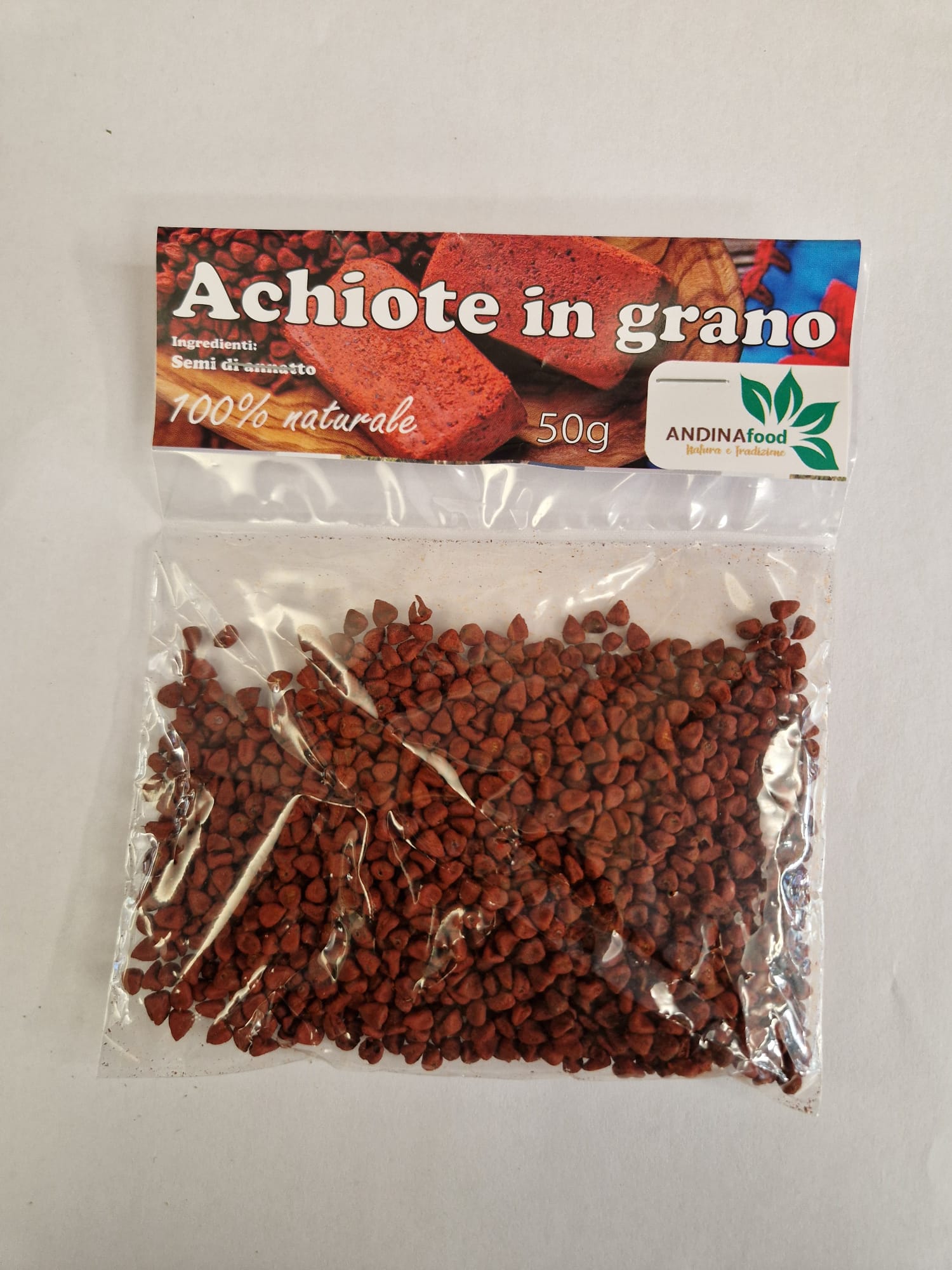Achiote en Grano, Andina Food, 50g