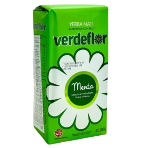 Yerba Mate, Verdeflor Compuesta con Menta, 500g